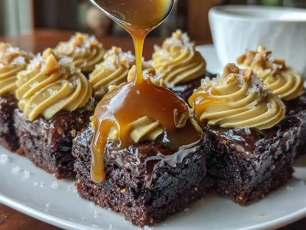 Ultimate Snickers Brownie Bites preparation steps