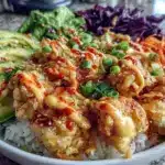 bang bang chicken bowl - featured image