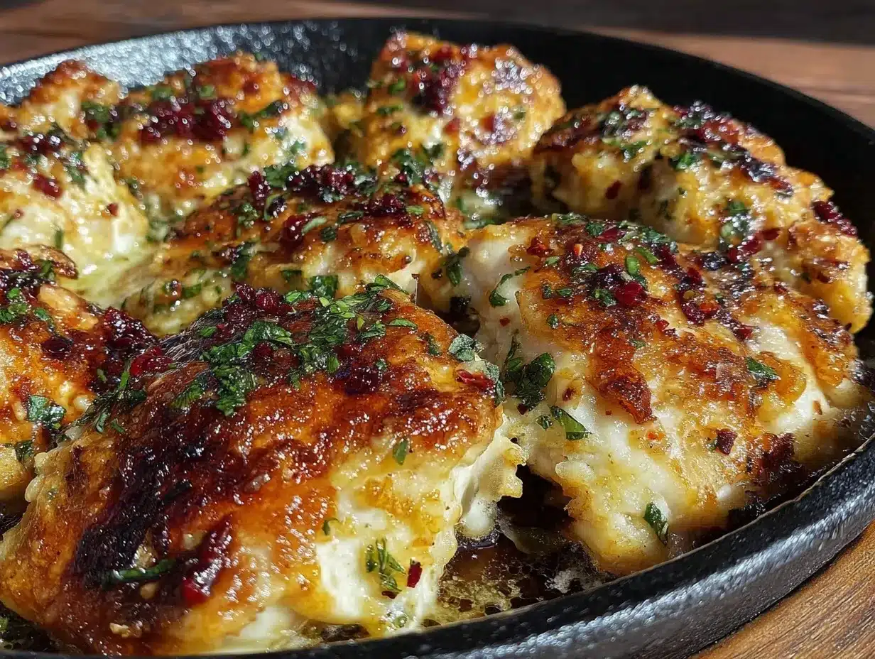 Blackstone garlic Parmesan chicken preparation steps