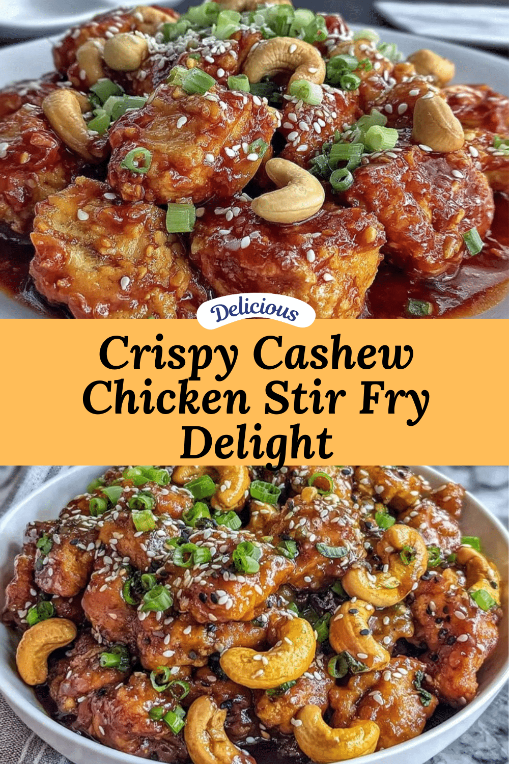 cashew chicken stir fry recipe