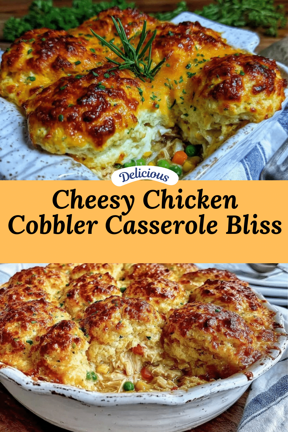 chicken cobbler casserole recipe
