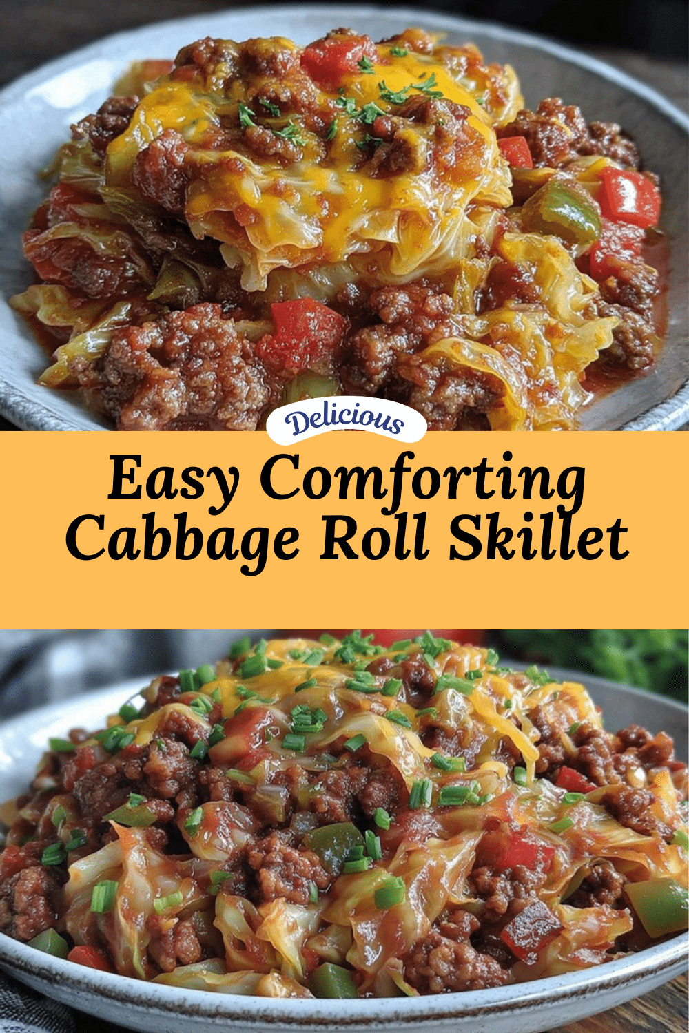 comforting cabbage roll skillet recipe recipe