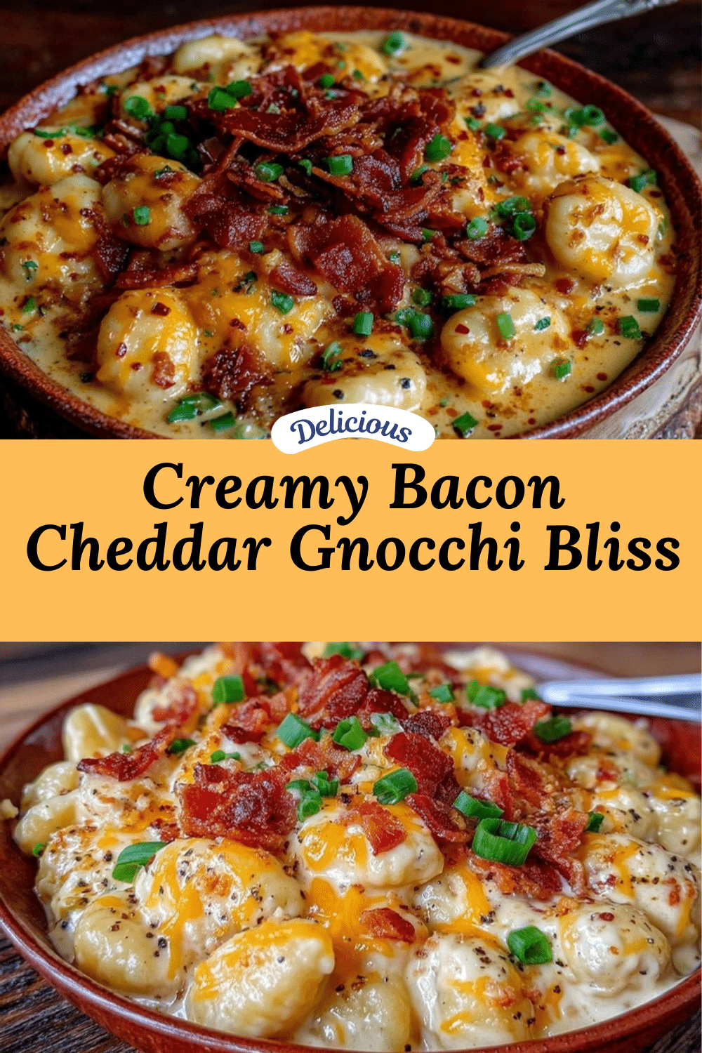 creamy bacon and cheddar gnocchi soup recipe