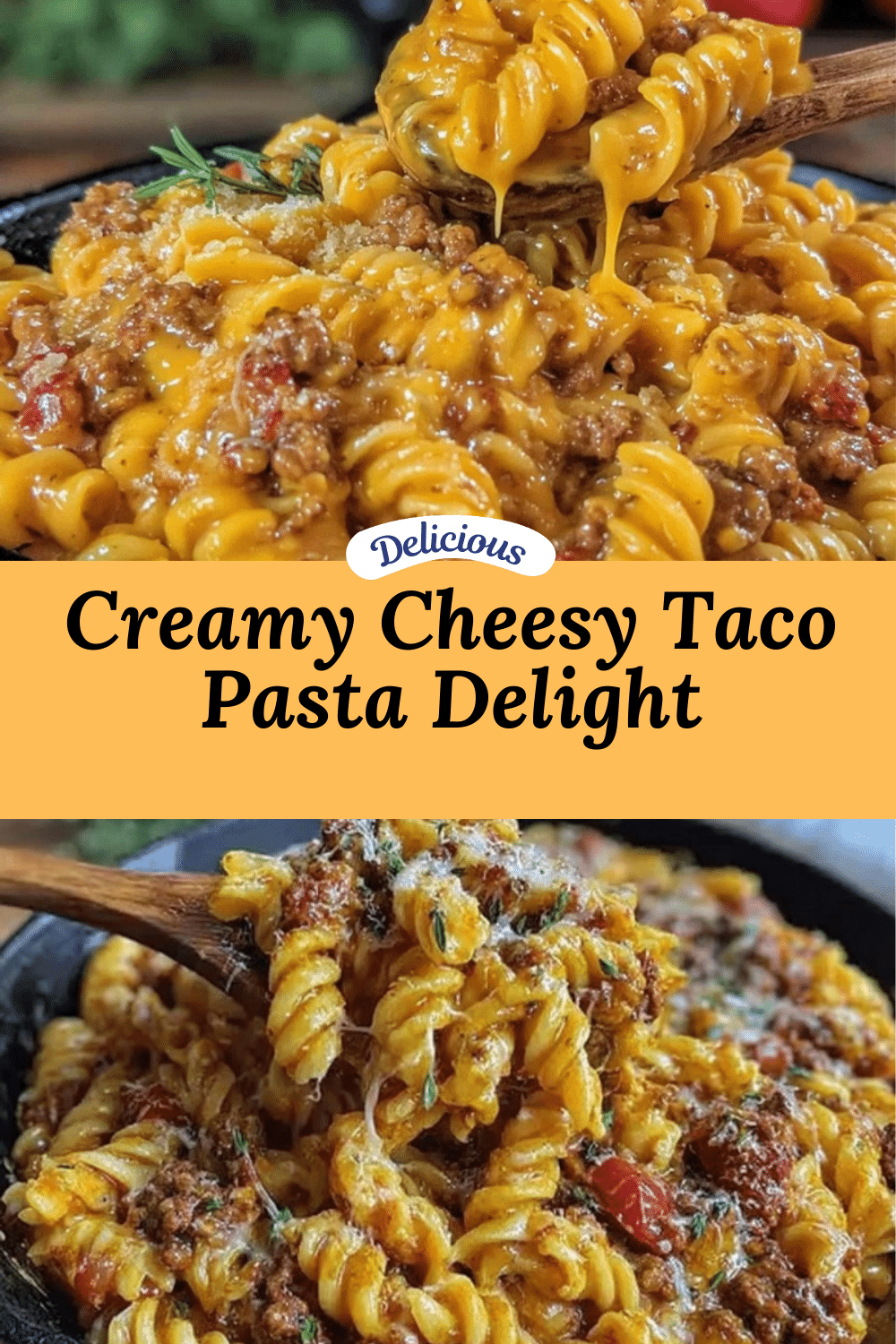 creamy cheesy taco pasta recipe recipe