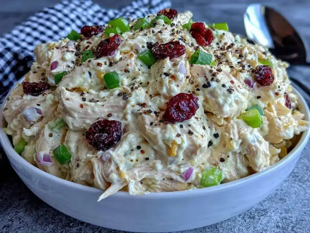 creamy classic chicken salad - featured image