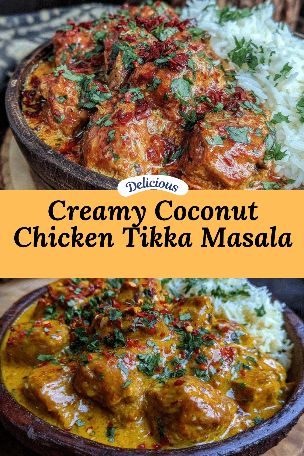 creamy crockpot coconut chicken tikka masala recipe