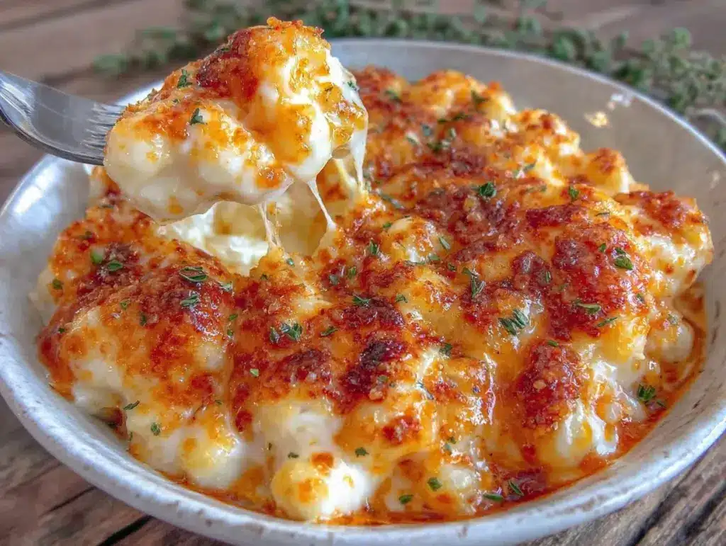 creamy mac and cheese - featured image