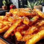 crispy frozen fries blackstone griddle - featured image