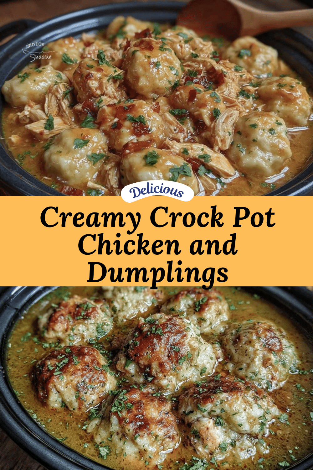 crock pot chicken and dumplings recipe