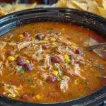 crockpot chicken tortilla soup - featured image