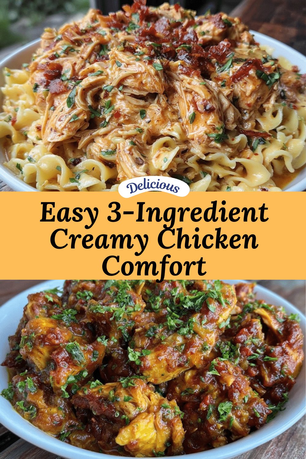 easy 3-ingredient creamy chicken recipe recipe