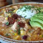 easy chicken tortilla soup recipe - featured image