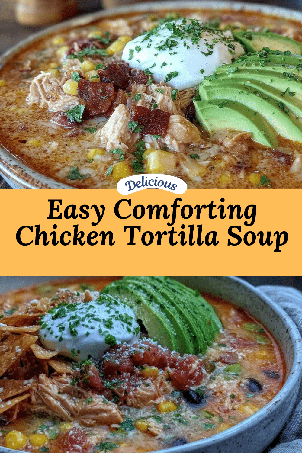 easy chicken tortilla soup recipe recipe