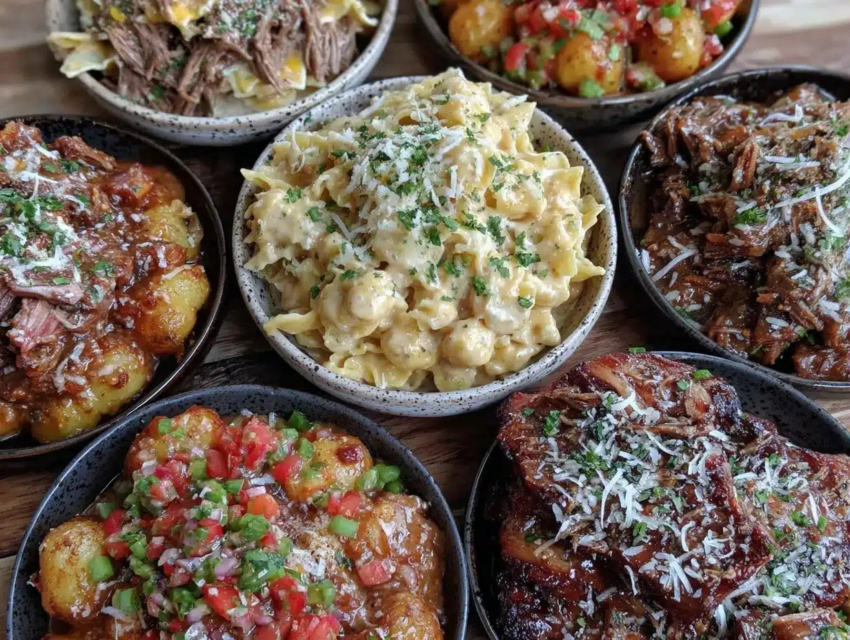 easy crock pot dinners preparation steps