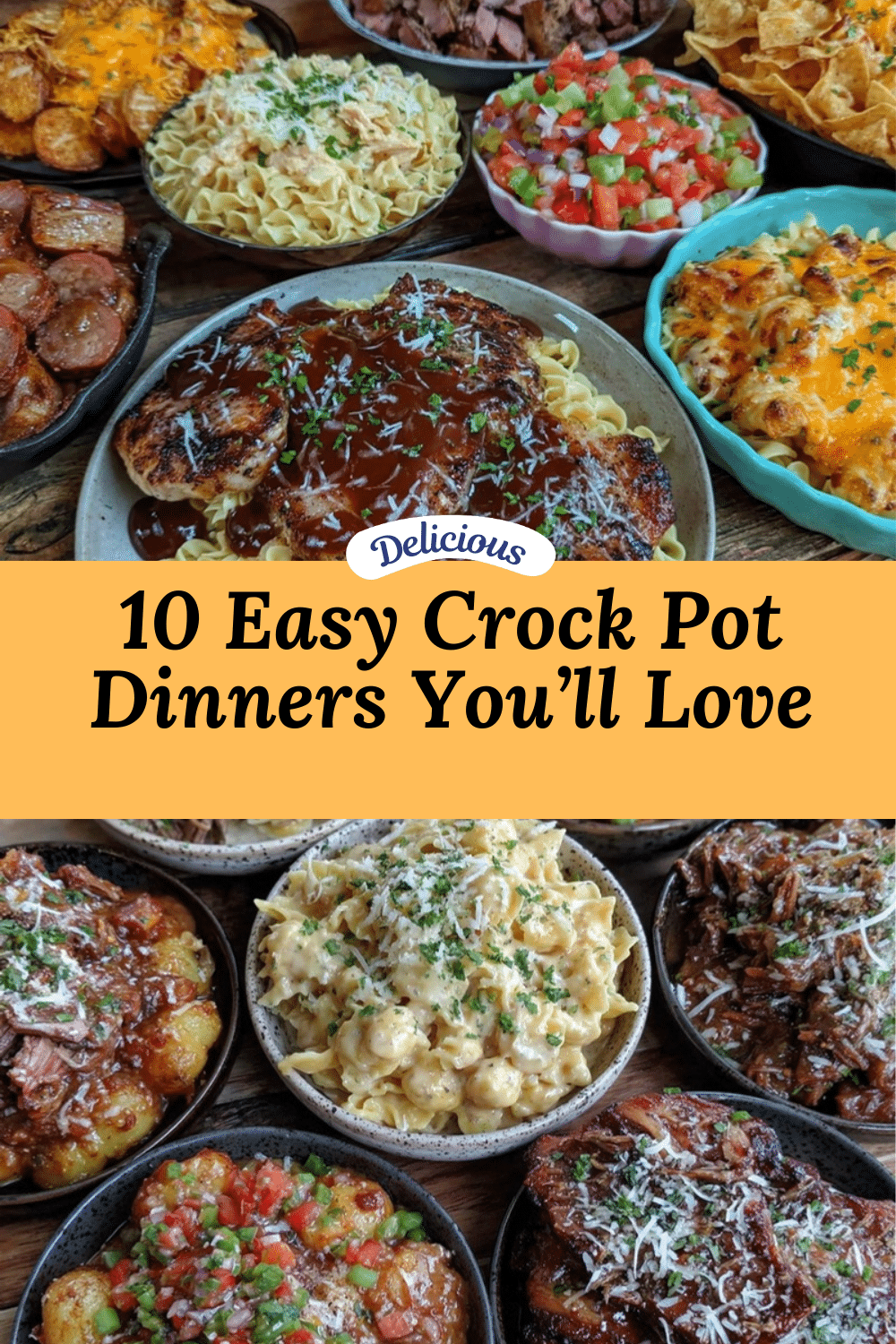 easy crock pot dinners recipe