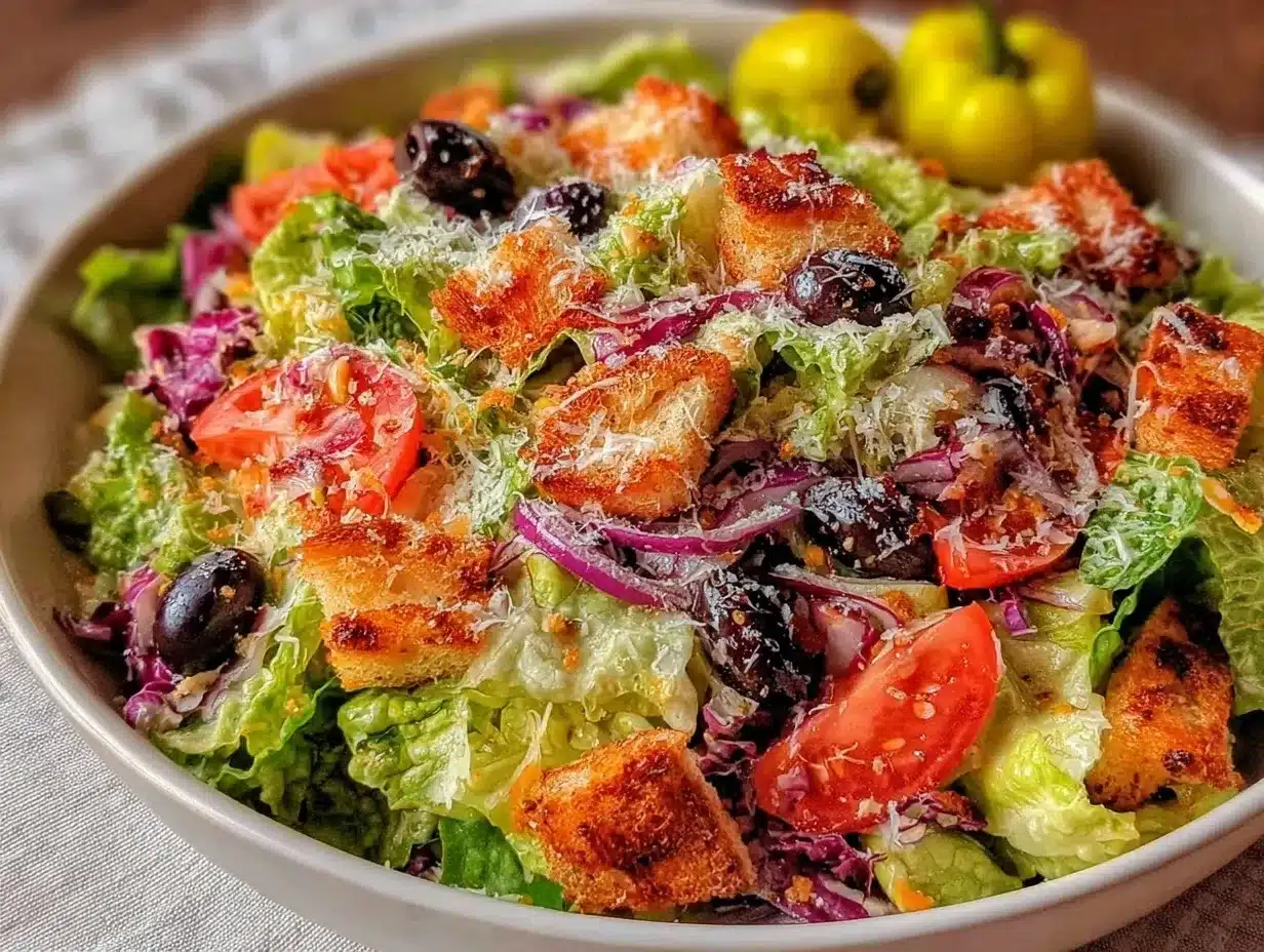 fresh olive garden salad recipe preparation steps