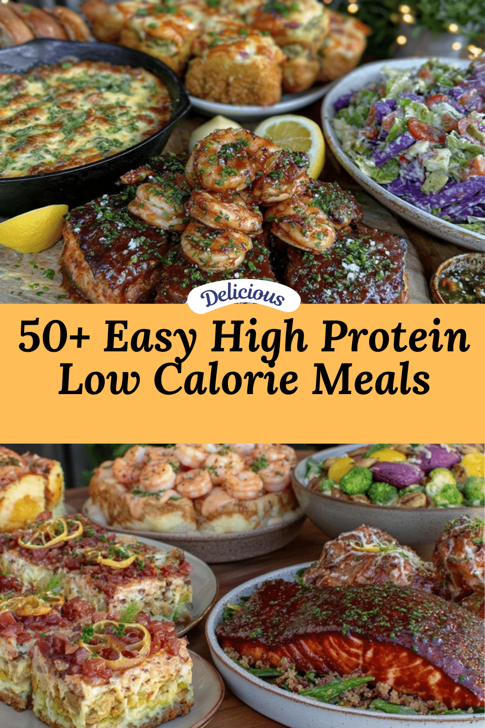 high protein low calorie meals recipe
