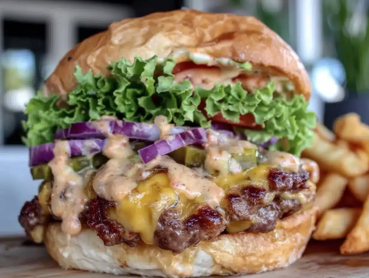 perfect smash burger recipe preparation steps