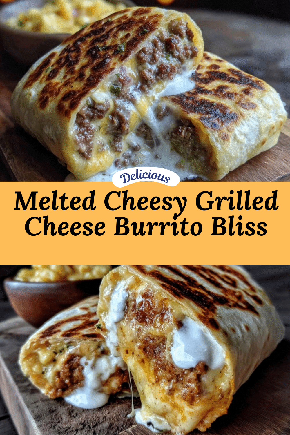 quick easy grilled cheese burrito recipe