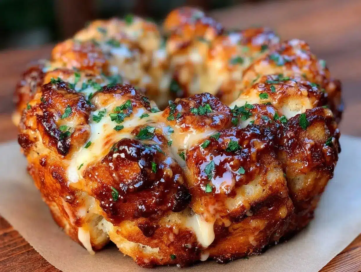 savory chicken alfredo monkey bread preparation steps