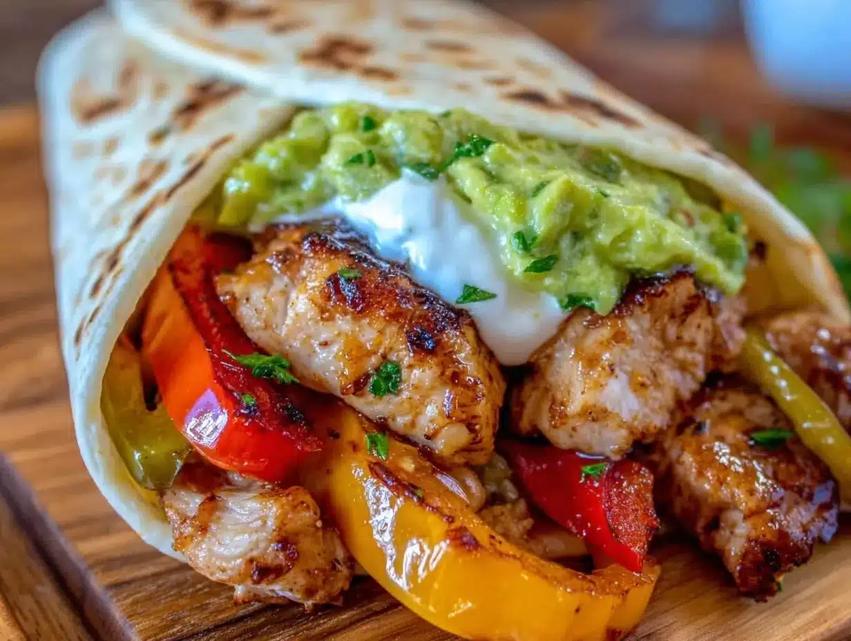 savory chicken fajitas recipe preparation steps