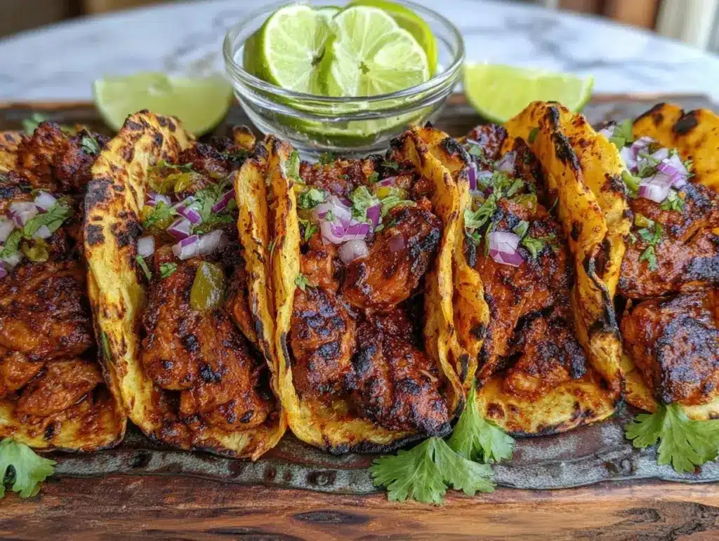 savory mexican street tacos recipe - featured image