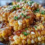 skillet corn with honey butter - featured image