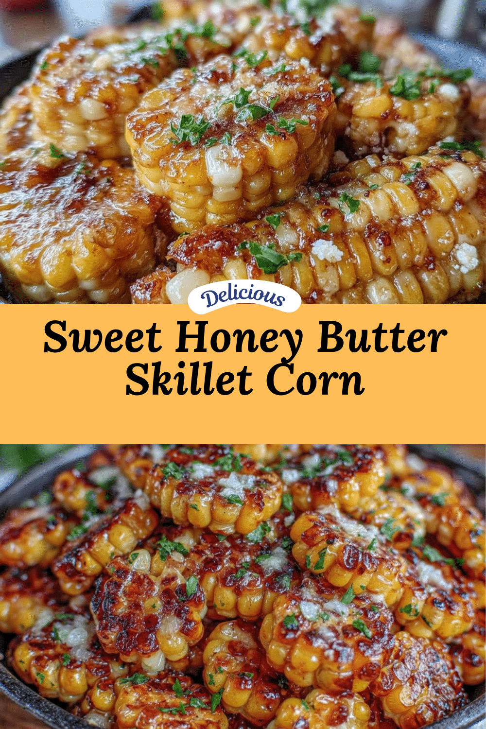 skillet corn with honey butter recipe