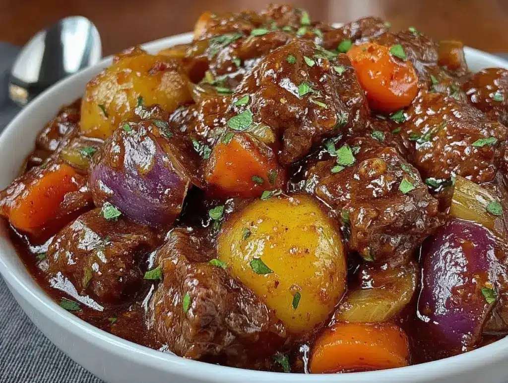 slow cooker irish beef stew - featured image