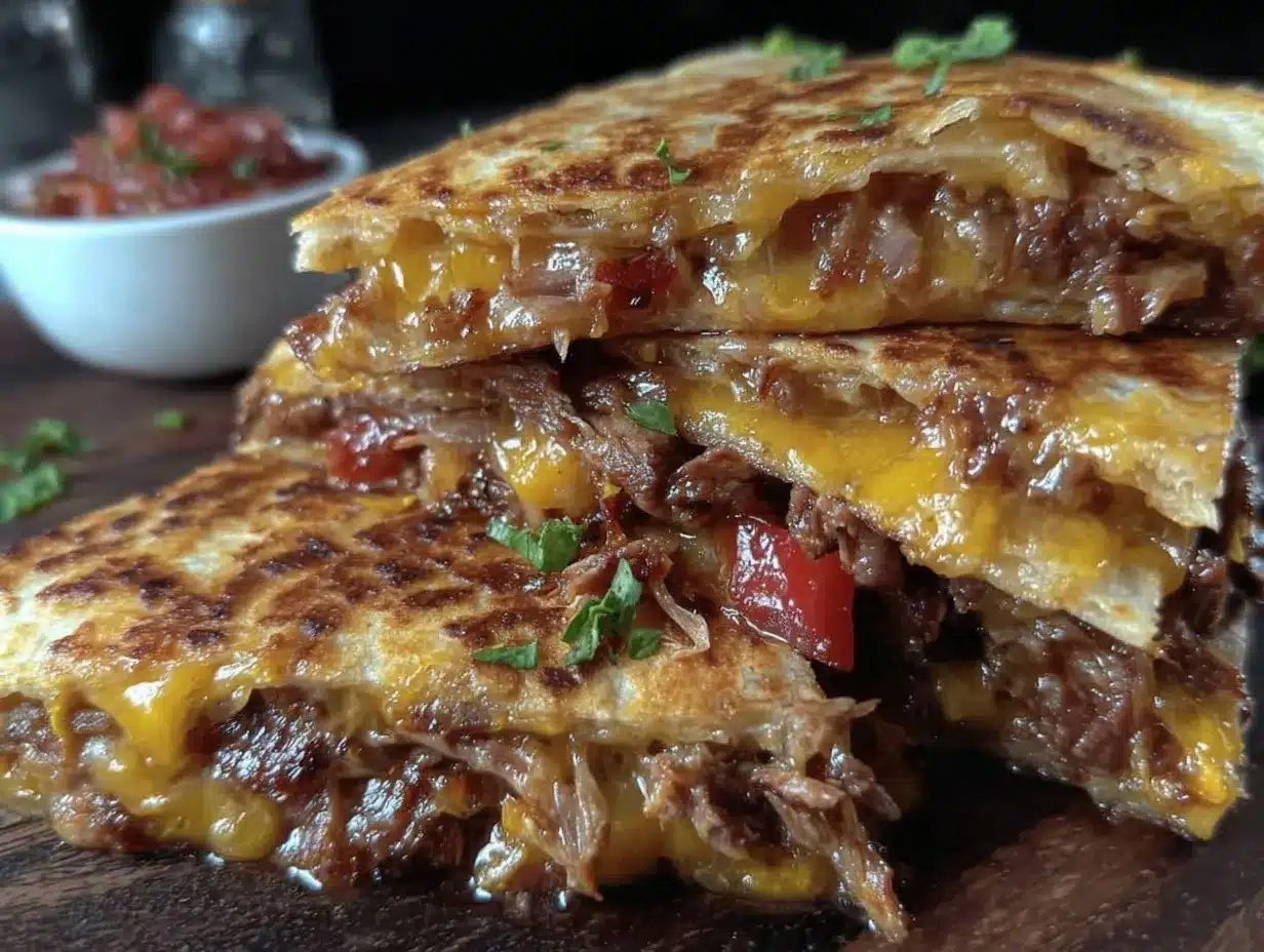 steak fajita quesadillas preparation steps