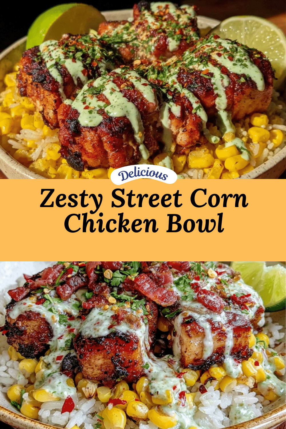 street corn chicken rice bowl recipe