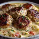 Swedish meatball soup - featured image