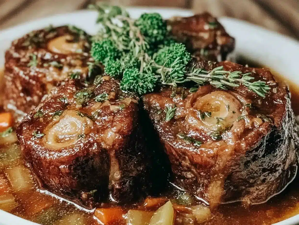 braised beef osso buco recipe preparation steps