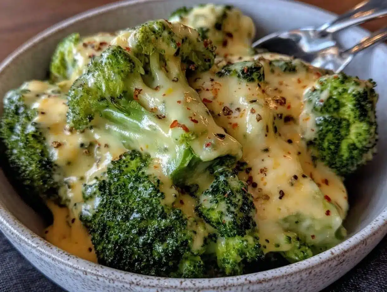 cheesy broccoli bake preparation steps