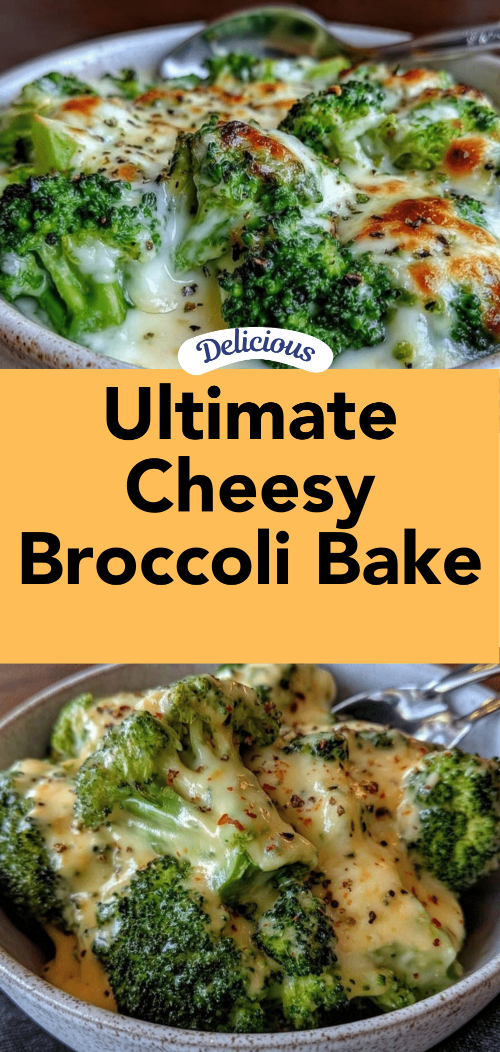 cheesy broccoli bake recipe