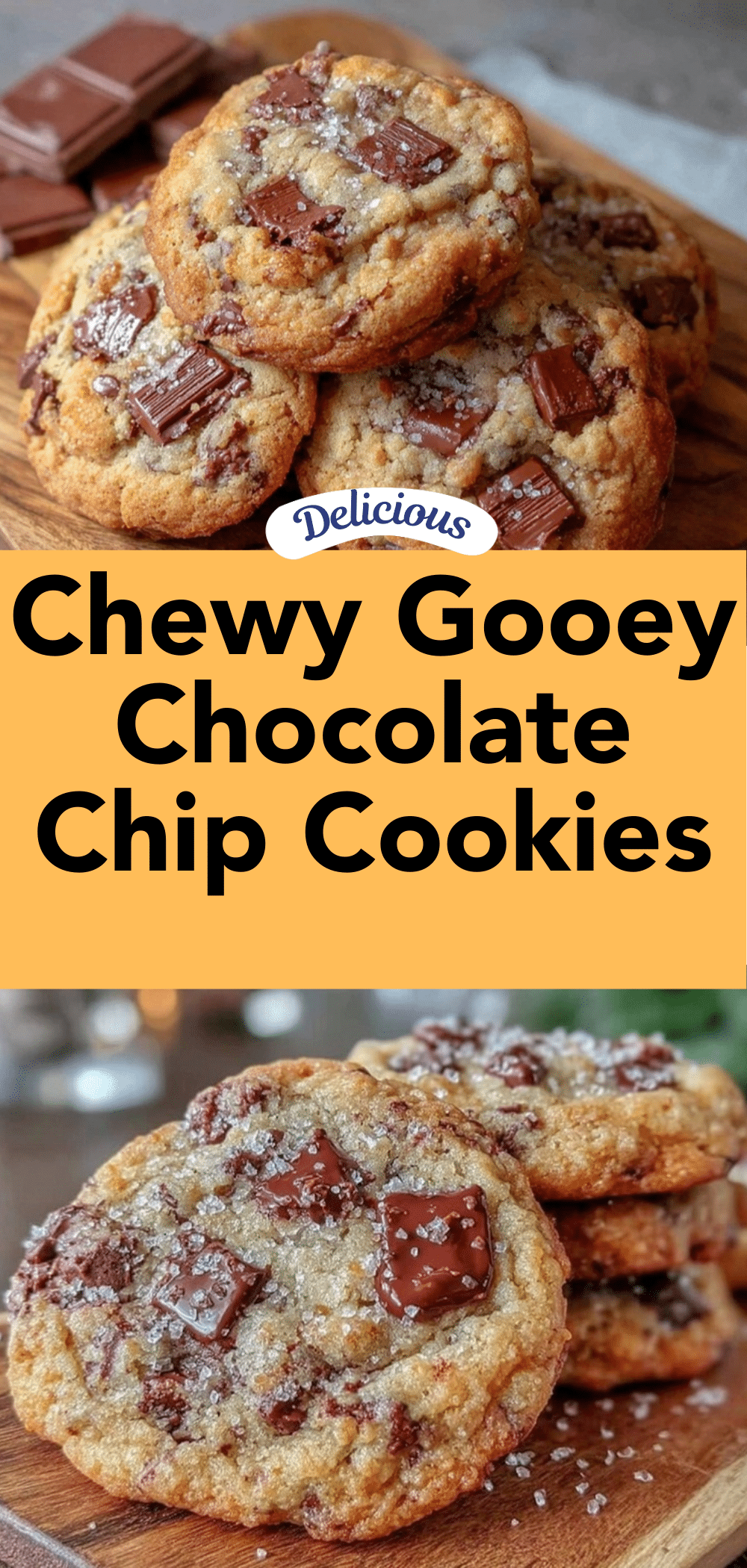 chewy gooey big fat chocolate chip cookies recipe