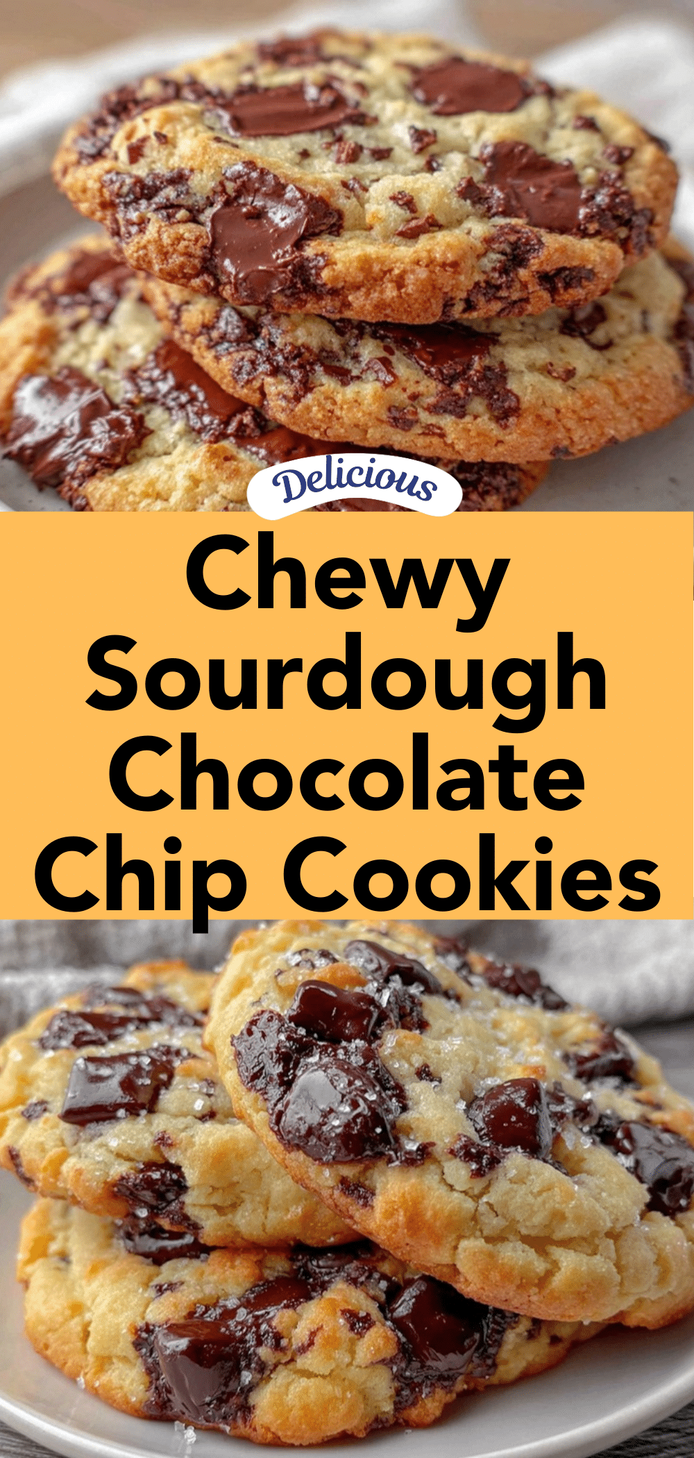 chewy sourdough chocolate chip cookies recipe