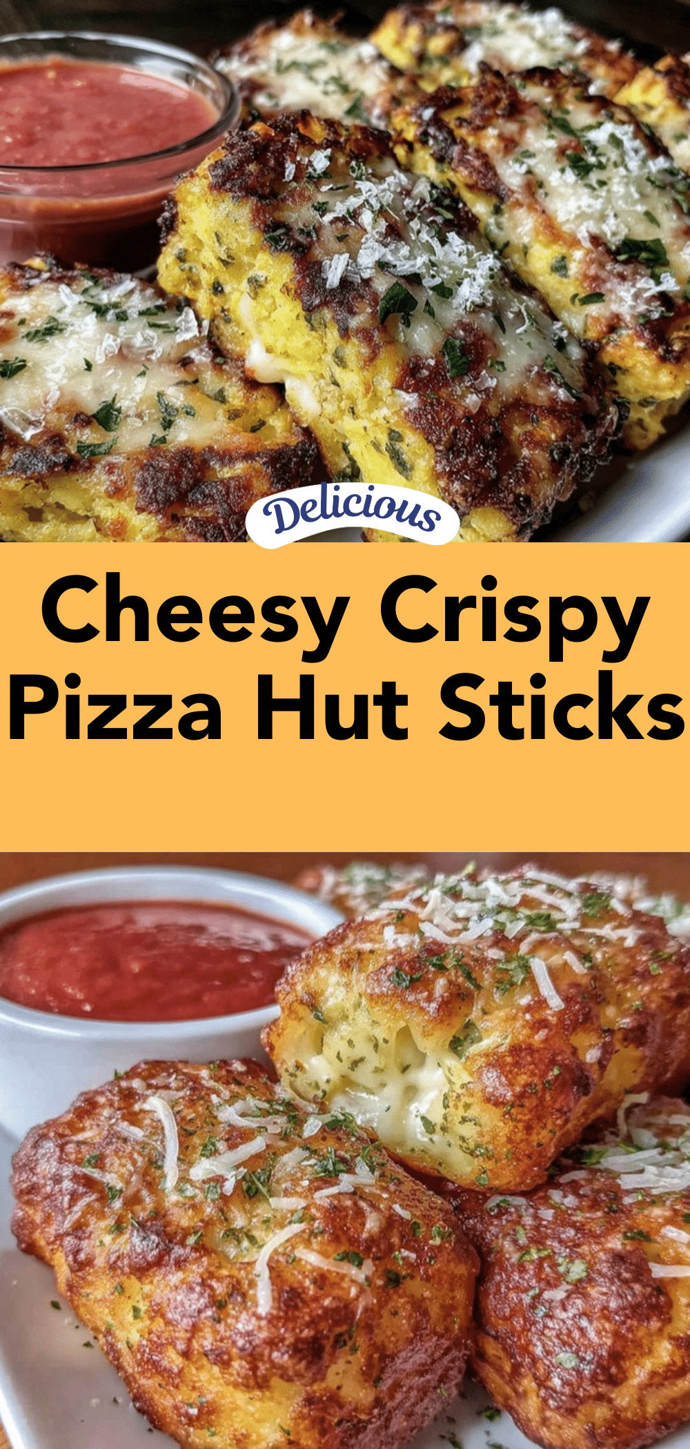 Copycat Pizza Hut Cheese Sticks recipe
