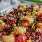 cowboy pasta salad - featured image