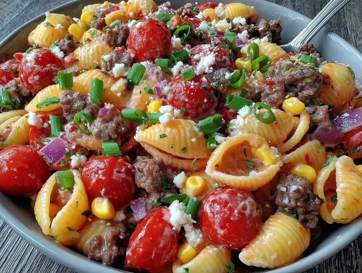 cowboy pasta salad preparation steps