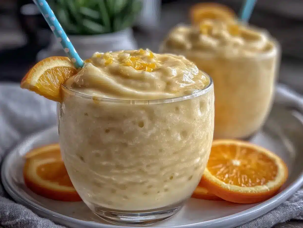 creamsicle slushy recipe preparation steps