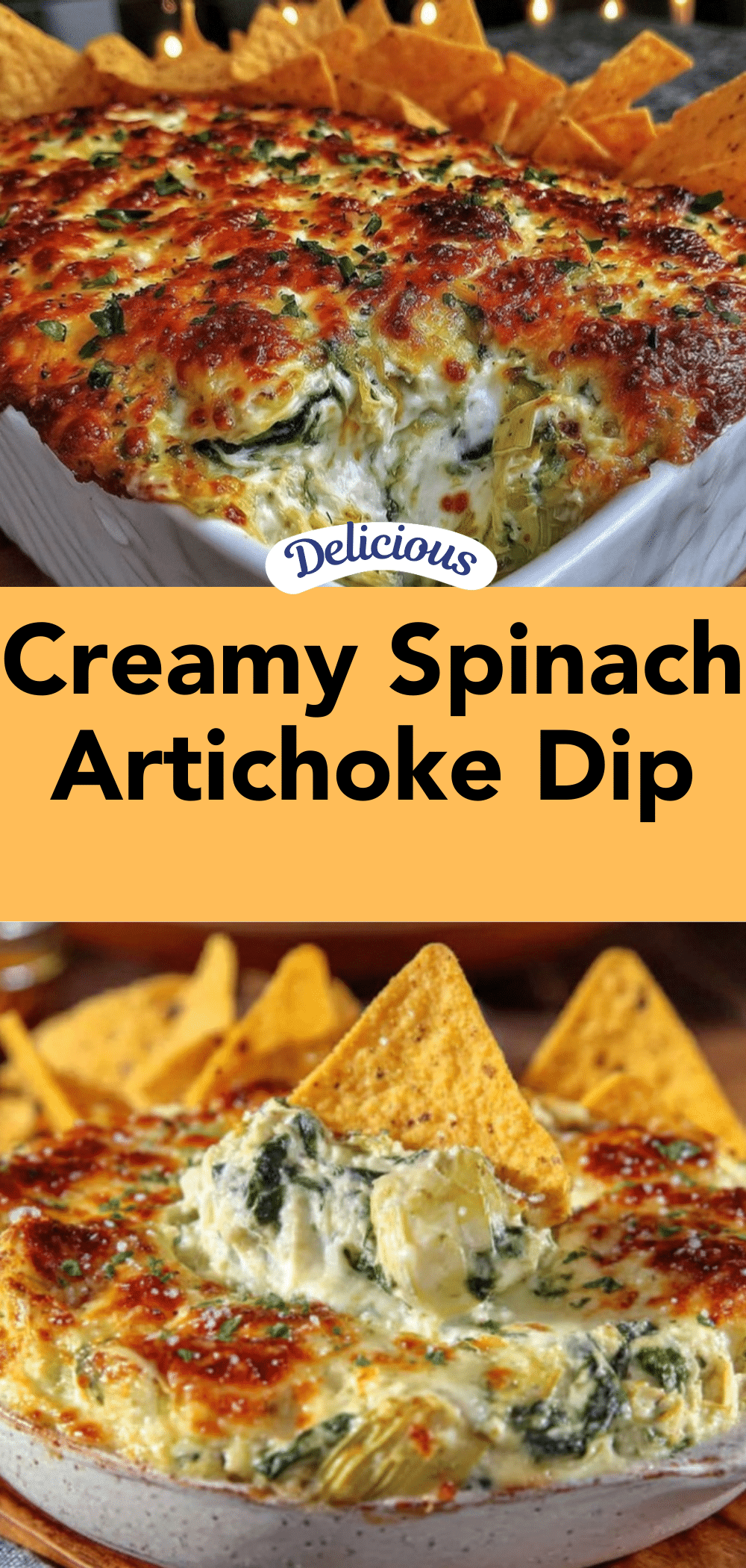 creamy spinach artichoke dip recipe