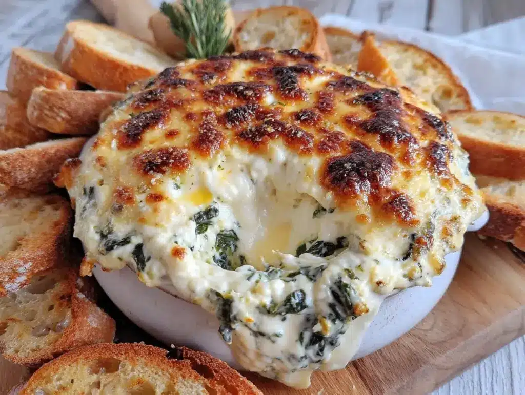 creamy spinach dip delight - featured image