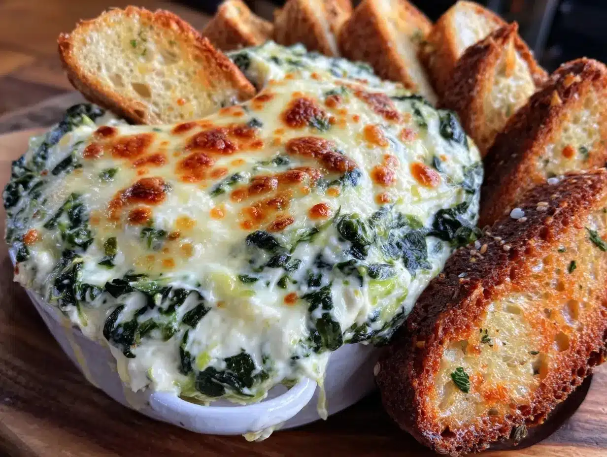 creamy spinach dip delight preparation steps