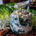 creamy tangy blue cheese vinaigrette - featured image