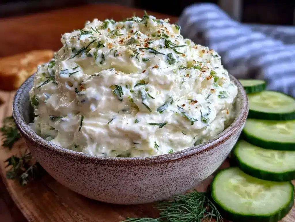 creamy tzatziki sauce recipe - featured image