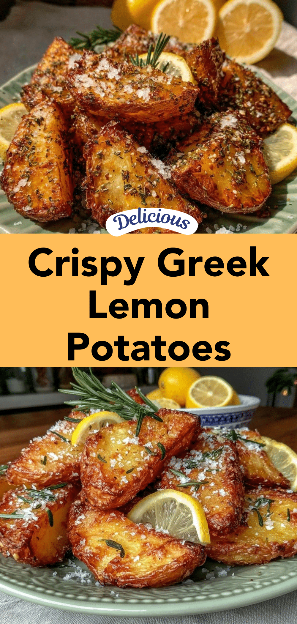 crispy greek lemon potatoes recipe