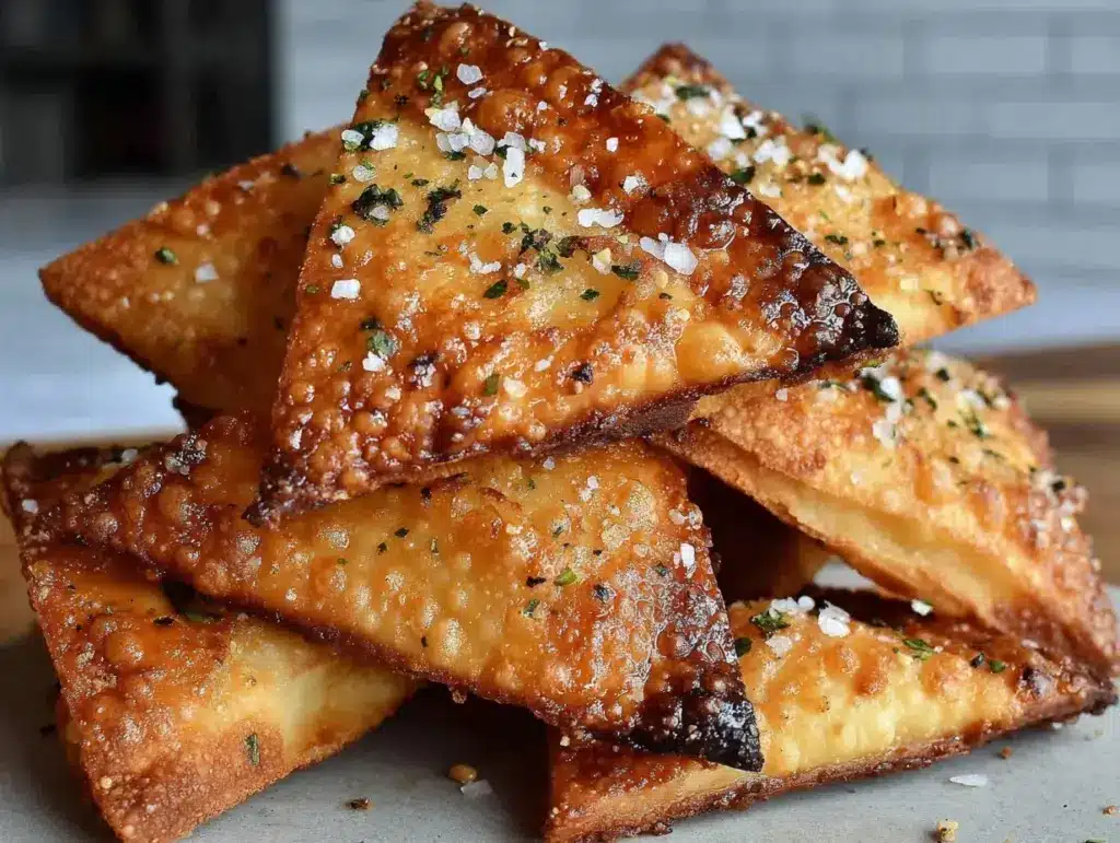 crispy homemade pita chips - featured image