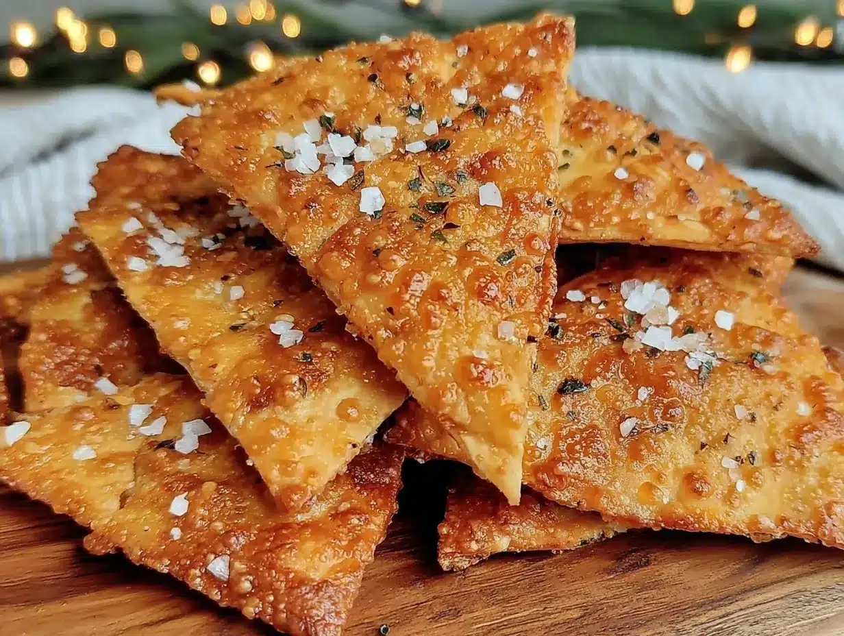 crispy homemade pita chips preparation steps