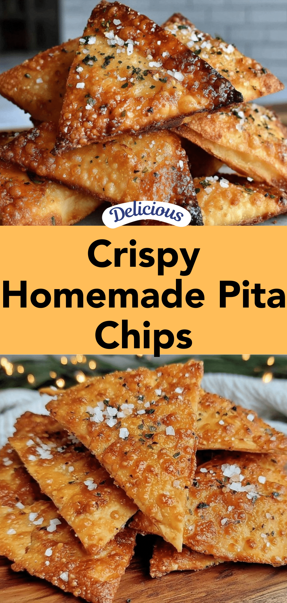 crispy homemade pita chips recipe